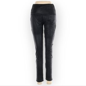 Rachel Zoe Womens M Black Faux Leather Skinny Pants
